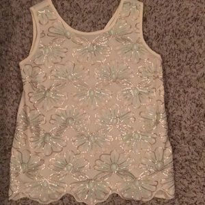 Romeo and Juliet ivory blouse